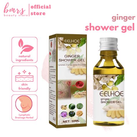 Bmrs Beauty Store Eelhoe Lymphatic Drainage Herbal Shower Gel Relieves