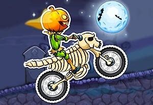 MOTO X3M: SPOOKY LAND juego gratis online en Minijuegos