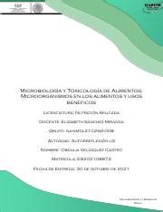 MTA U2 ATR OBVC pdf Microbiología y Toxicología de Alimentos