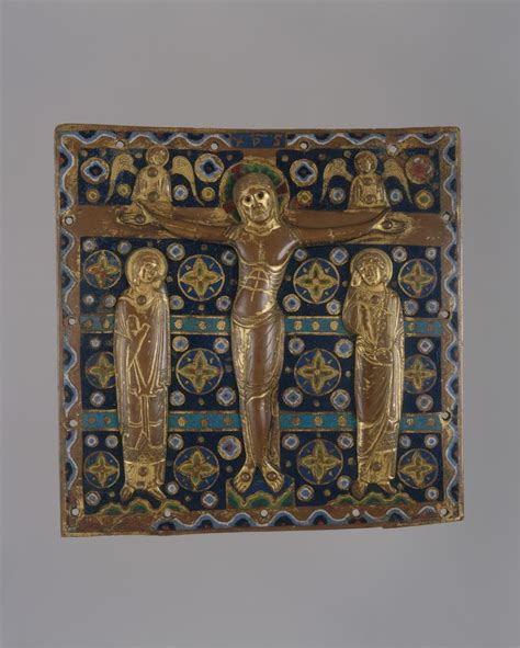 Plaque With The Crucifixion French Metropolitan Museum Of Art Art