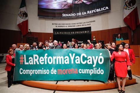 Avala Senado Ley Reglamentaria Del Artículo 3º Constitucional En