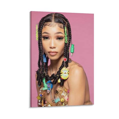 Coi Leray Rap Singer Poster (22) Canvas Wall Art Poster Decorative