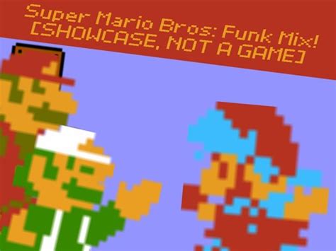 Super Mario Bros Funk Mix Fnf Mod Showcase