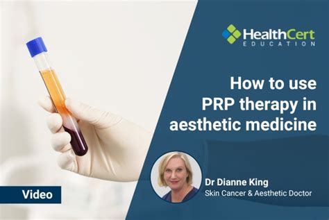 How To Use Prp Therapy In Aesthetic Medicine