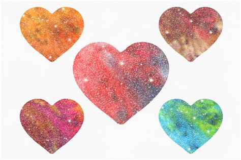 Heart Glitter Vol128 Graphic By Lerima · Creative Fabrica