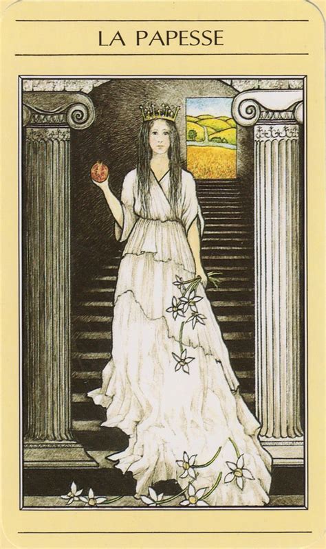 Mythic Tarot By Liz Greene And Juliet Sharman Burke La Papesse