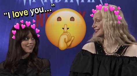 Jenna Ortega And Gwendoline Christie Flirting For Almost 19 Minutes