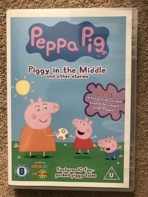 PEPPA PIG - Piggy In The Middle And Other Stories (DVD) + DVD Extras ...