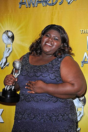 Gabourey Sidibe At 41st Naacp Image Awards In La Photo Background And