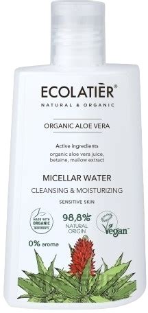 Micellar Water Ecolatier Organic Aloe Vera Micellar Wate Makeup