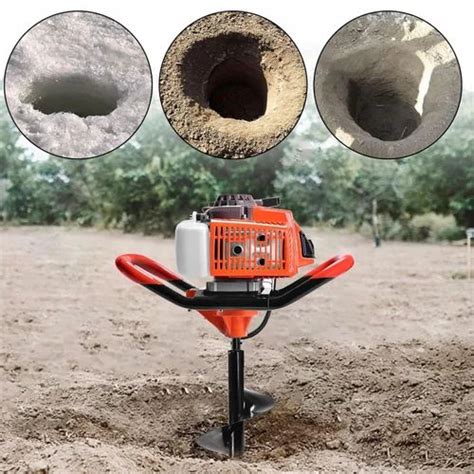 Earth Soil Land Auger Digger Drill Machine At Rs 15000 Piece Gasoline