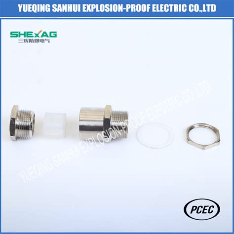 Iecex And Atex Certified Increased Safey Ex Metal Cable Gland China