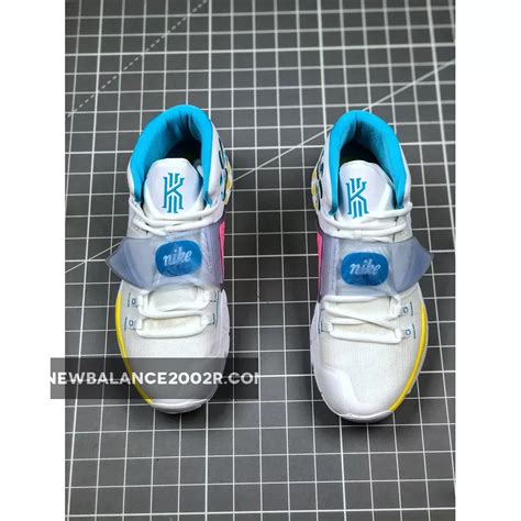 Nike Kyrie 6 'Neon Graffiti' White/Blue Fury/Opti Yellow/Digital Pink ...