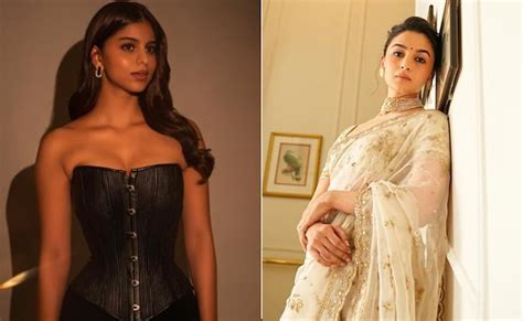 Suhana Khan Reacts To Alia Bhatt Repeating Her Wedding Saree At The