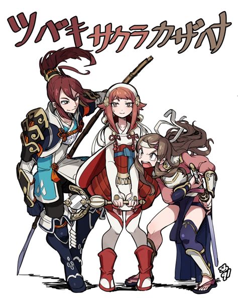 Sakura Hana And Subaki Fire Emblem And 1 More Drawn By Sbql