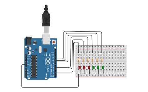 Circuit Design Arduino Tinkercad