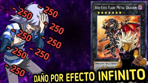 DECK DAÑO DE EFECTO INFINITO Infinite Burn EN PRIMER TURNO YU GI