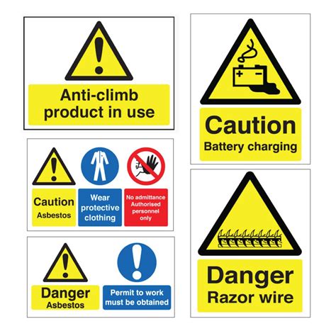 Hazards Symbols In The Workplace