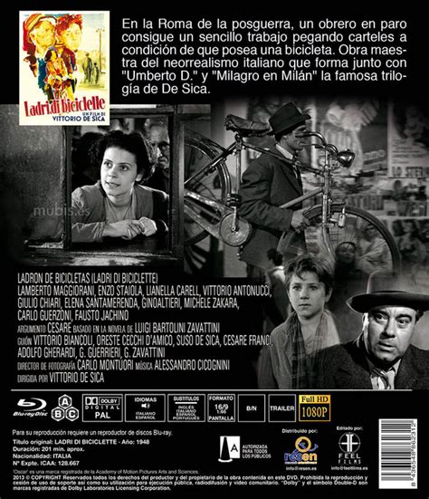 Ladr N De Bicicletas De Vittorio De Sica En Blu Ray