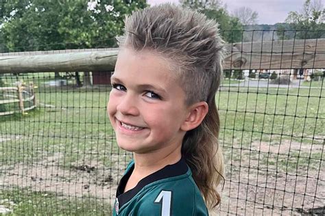 Winners Of The 2023 Kids Mullet Championship Photos