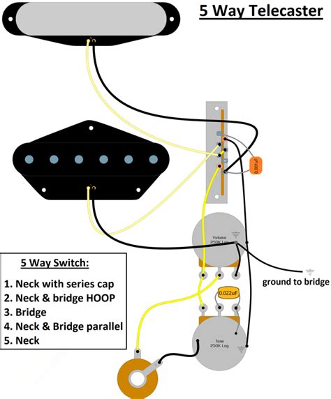 Wiring Diagram Telecaster 5 Way Switch Wiring Technology