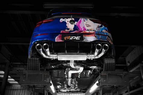 IPE Volkswagen Golf R Mk8 Exhaust System