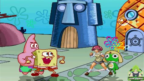 M U G E N Battles Spongebob Patrick Vs Hinata Natsumi Keroro