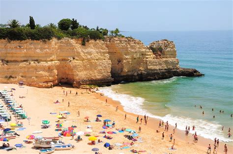 Praia da Senhora da Rocha Beach, Lagoa, Algarve