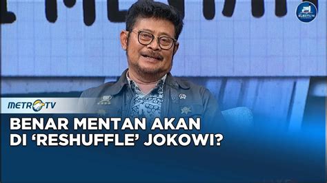 Q A Mentan Tak Diikutsertakan Rapat Distribusi Beras Isu Reshuffle