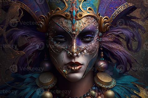 Mardi Gras Mask Designs Full Face