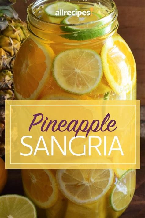 Pineapple Sangria | Recipe | Pineapple sangria, Drinks alcohol recipes, Alcohol drink recipes