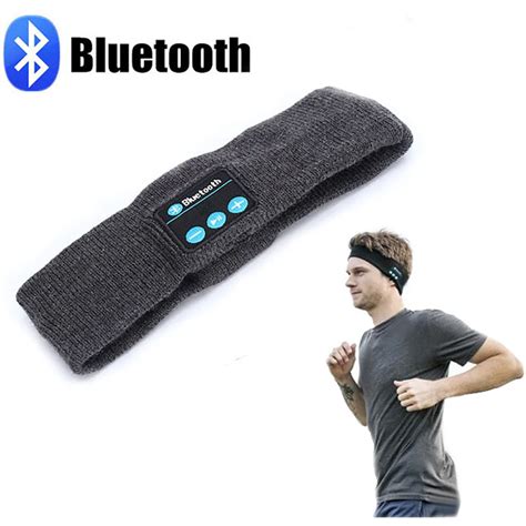 Wireless Sports Bluetooth Headset Headband Tereo Headphones Sleeping Headband Music Headband