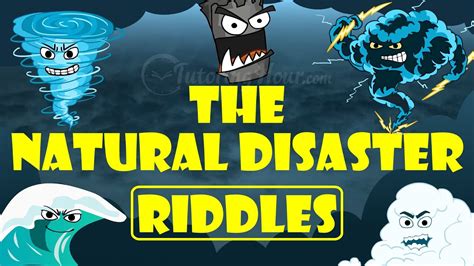 Natural Disaster Riddles For Kids Which Natural Disaster Am I Youtube