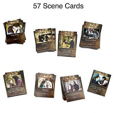 Replacement Parts Twilight Saga New Moon Board Game Scene Cards