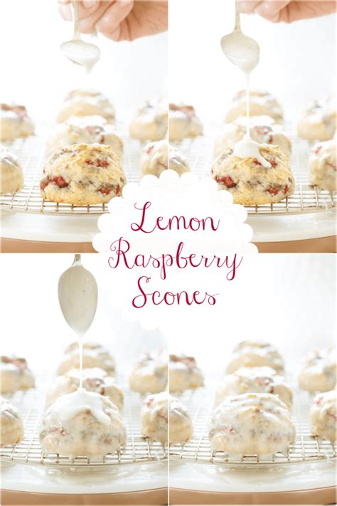 Ridiculously Easy Lemon Raspberry Scones Artofit