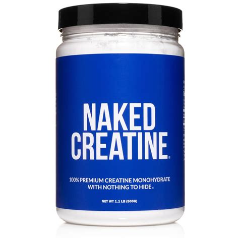 Naked Nutrition Pure Micronized Creatine Powder Unflavored 100