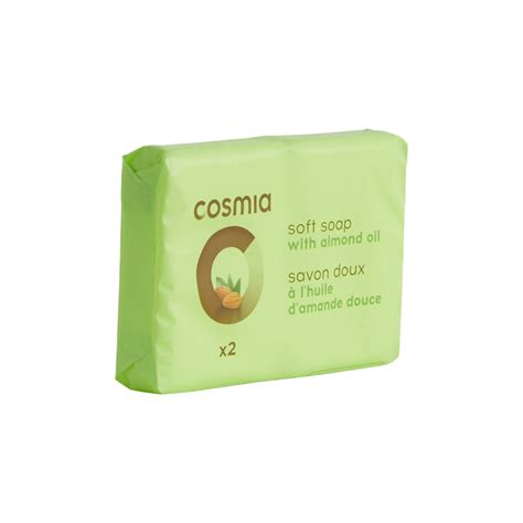 COSMIA Savons doux à l huile d amande douce 2x90g