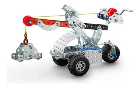 Meknex K Juego Tipo Mecano Piezas Herramientas Grua