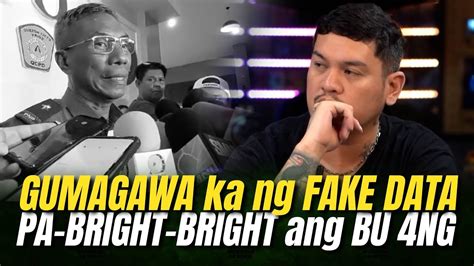 Gumagawa Ka Ng Fake Data Pangarap Ko Maka Sampal Ng General Cm Baste