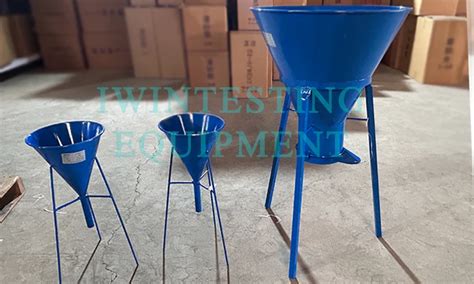 V Funnel Test Apparatus Bulk Density Of Cement Bulk Density