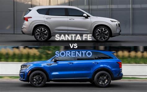 Santa Fe Vs Sorento 2024 Renie Delcine