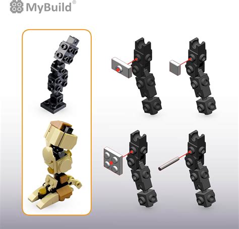 Mybuild Mecha Frame Mf Mech Frame Ladrillos Bloques De Construcci N