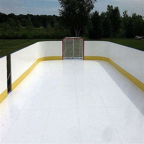 Indoor And Outdoor Pe Sheet Ice Hockey Synthetic Ice Skating Rink