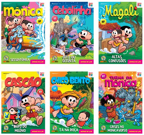 Panini publica edição comemorativa quinzenais da Turma da Mônica Otageek