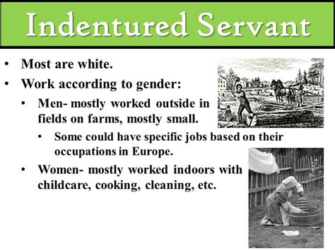 Indentured Servants Vs Slaves Ppt Video Online Download