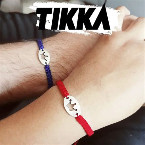 Incluye 2 Piezas Pulseras Coronas Plata Te Quiero Mucho Tikka Shop