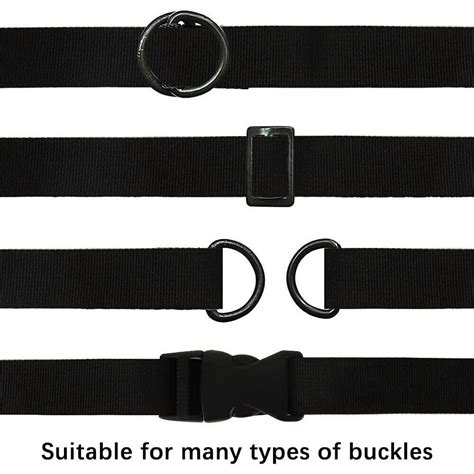 Yards Inch Wide Black Nylon Heavy Duty Webbing Strap Usaa Ebay