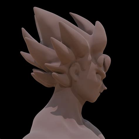 Goku Dragon Ball Nude Fan Art STL FBX NSFW D File For D PrintingCults