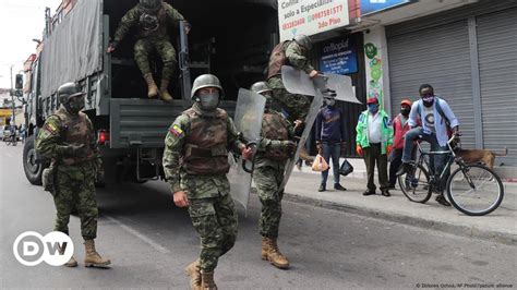 Ecuador Declares State Of Emergency Over Crime Wave DW 10 19 2021