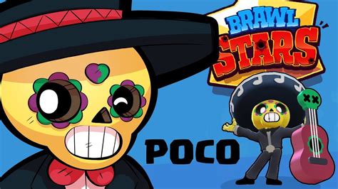 Brawl Stars Poco ОБЗОР ПОКО В БРАВЛ СТАРС Youtube